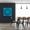 Pop! | Oil And Acrylic Painting in Paintings by Merrill Moore Design. Item composed of canvas