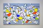 Abstraction 112. | Oil And Acrylic Painting in Paintings by IRYNA KASTSOVA. Item made of canvas works with modern style