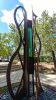 "Convergence III" | Sculptures by Brian Schader | K Newby Gallery & Sculpture Garden in Tubac. Item made of steel with stone