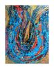 Ouroboros | Oil And Acrylic Painting in Paintings by Soulscape Fine Art + Design by Lauren Dickinson. Item made of canvas