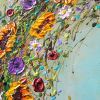Garden Treasures | Oil And Acrylic Painting in Paintings by DaggArt. Item composed of canvas & synthetic