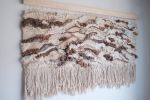 Neutral Organic Large Scale Weaving | Macrame Wall Hanging by Ama Fiber Art