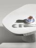 White Stone Coffee Table - Plinth Series in Bio Concrete | Tables by Donatas Žukauskas. Item composed of marble in minimalism or contemporary style