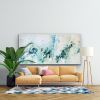 Beginnings | Oil And Acrylic Painting in Paintings by Darlene Watson Abstract Artist. Item composed of canvas and synthetic