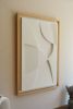 No. 116 Japandi Plaster Wall Relief - Scandinavian Decor | Wall Sculpture in Wall Hangings by Joseph A