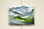 Mountainscape No. 10 : Original Watercolor Painting | Paintings by Elizabeth Becker. Item made of canvas works with minimalism & contemporary style
