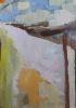 Hills of Ménerbes | Oil And Acrylic Painting in Paintings by Cécile Ganne | Belmont in Belmont. Item made of synthetic