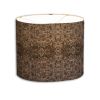 Sepia Roses custom Lampshade | Table Lamp in Lamps by Ri Anderson. Item composed of linen & aluminum