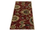 Rug & Kilim's 17th Century Style Rug in Red, Beige & Green | Area Rug in Rugs by Rug and Kilim