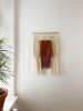 The Portal  | Copper Brown | Tapestry in Wall Hangings by Dörte Bundt. Item composed of wood and cotton in boho or mid century modern style