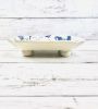 Blue Chicken Soap/Sponge Dish | Serveware by Nori’s Wishes Studio. Item made of ceramic