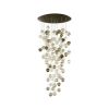 JR1975 MULTIFORM CHANDELIER | Chandeliers by alanmizrahilighting | New York in New York. Item composed of metal and glass
