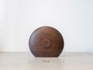 Kva Modern Wooden Vase Midi - Koyu Kayın | Vases & Vessels by Foia. Item composed of wood in boho or contemporary style
