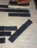 Stripe Sky Cushion, Black | Pillows by Casa Amarosa. Item made of cotton
