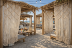 Boho Macrame Curtain Handcrafted for Pergola Indoor Outdoor | Curtains & Drapes by Dimitar Kostadinov | COYA Pool in Marbella