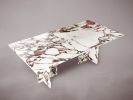 Marble Dining Table. Dining Table. Dining Room Table. Round | Tables by HamamDecor LLC. Item made of marble works with minimalism & contemporary style