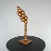 Spikelet sculpture | Sculptures by IRENA TONE. Item made of wood works with minimalism & art deco style