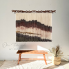 "Victorian" Tapestry Wall Hanging | Macrame Wall Hanging in Wall Hangings by Olivia Fiber Art. Item made of wood with wool works with coastal & mediterranean style