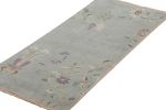 Rug & Kilim’s Chinese Art Deco Rug, Soft Gray-Blue | Area Rug in Rugs by Rug and Kilim