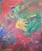 Ray of Light- Acrylic on Canvas | Oil And Acrylic Painting in Paintings by Parineeta Patel- Nature Inspired Cosmic Abstracts. Item composed of canvas compatible with eclectic & maximalism and coastal style