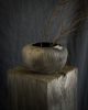 Cenizas Distressed Vessel No.3 | Sculptures by Alex Roby Design. Item made of ceramic works with minimalism & contemporary style