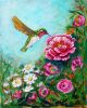 Winged Reverie Original Acrylic Painting by Amanda Dagg | Oil And Acrylic Painting in Paintings by DaggArt