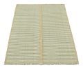 Rug & Kilim’s Contemporary Kilim in Ivory White and Blue | Area Rug in Rugs by Rug and Kilim