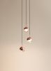 Dora Pendant P3 | Pendants by SEED Design USA. Item composed of steel and glass