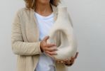 Caloura Table Lamp | Lamps by niho Ceramics. Item made of stoneware works with contemporary & coastal style