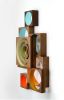 Abstract Wall Sculpture - No 13 | Wall Hangings by La Loupe. Item composed of maple wood compatible with minimalism and contemporary style