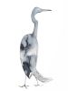Heron No. 26 : Original watercolor painting | Paintings by Elizabeth Becker. Item composed of paper compatible with boho and minimalism style