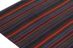 Vintage Bidjar Persian Jajim Kilim with Multicolor Stripes | Area Rug in Rugs by Rug and Kilim