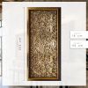 Monumental Single-Slab High Relief Teak Panel (225cm) | Wall Sculpture in Wall Hangings by Adam's Luxury Home. Item composed of wood in eclectic & maximalism or art deco style