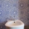 Large Moroccan tile for bathroom or kitchen | Tiles by GVEGA. Item made of ceramic compatible with boho and mediterranean style