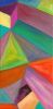 Abstract trio | Oil And Acrylic Painting in Paintings by Claudia E. Kazachinsky. Item composed of canvas and synthetic