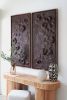 Nova- Ultra Dimensional Plaster Art | Wall Sculpture in Wall Hangings by Blank Space Studios. Item composed of wood & stone compatible with boho and eclectic & maximalism style