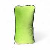 hand-embroidered needlepoint HUH? original pillow, OOAK | Pillows by Mommani Threads. Item composed of wool in contemporary or eclectic & maximalism style