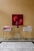 Papillonne Bar Chair | Bar Stool in Chairs by LAGU. Item composed of fabric & metal