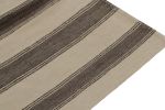 Vintage Kilim rug in Beige, Brown Striations by Rug & Kilim | Area Rug in Rugs by Rug and Kilim