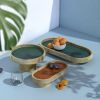 Podium Tray Round L | Serving Tray in Serveware by Mianzi. Item composed of bamboo