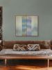 Cloud Prism II | Tapestry in Wall Hangings by Jessie Bloom Studio. Item made of cotton works with mid century modern & contemporary style