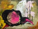 Repose 1 | Oil And Acrylic Painting in Paintings by Natalie Reynolds Contemporary Art. Item made of canvas with synthetic
