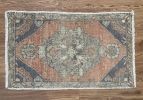 Persian rug runner | 1.6 x 3.6 | Small Rug in Rugs by Vintage Loomz. Item made of wool compatible with boho and eclectic & maximalism style