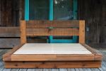 Queen timber bed frame with headboard | Beds & Accessories by RealSimpleWood LLC
