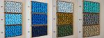 No. 01 Acoustic Diffuser Panel - Gradient Modern Abstract Wall Art | Wall Sculpture in Wall Hangings by Joseph A
