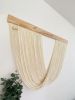 Maree Natural Wool Color | Macrame Wall Hanging in Wall Hangings by Olivia Fiber Art. Item composed of wood and wool in japandi or mediterranean style
