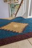 Handwoven Wool Stair, Hallway, Entryway Runner Rug | Rugs by Evergreen Carpets. Item made of wool compatible with boho and minimalism style