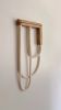 Link 003 | Wall Sculpture in Wall Hangings by Ana Salazar Atelier. Item composed of oak wood and cotton in minimalism or contemporary style