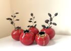 Pom vases | Art & Wall Decor by Liz Noonan Ceramics. Item made of ceramic compatible with contemporary and country & farmhouse style