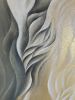 Underflow | Oil And Acrylic Painting in Paintings by Francesca Borgo. Item composed of canvas in minimalism or contemporary style